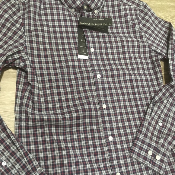 Banana Republic Button Down NWT - Picture 3 of 7